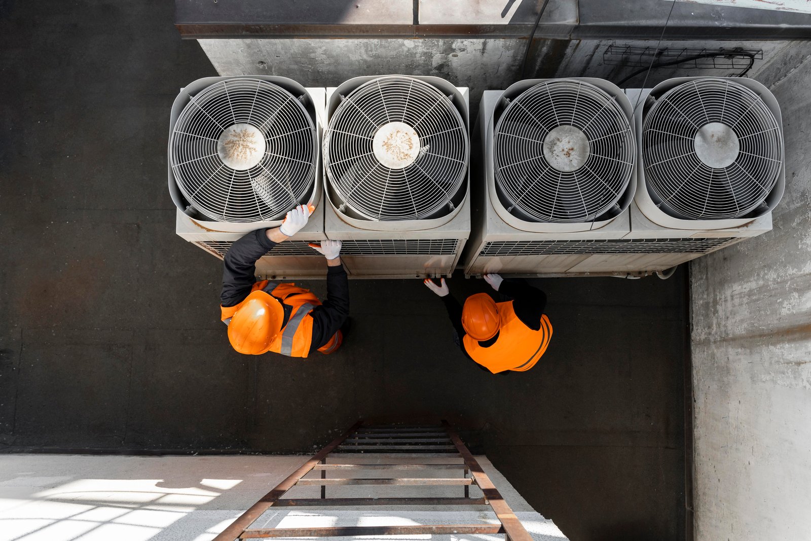 Instalación aire industrial